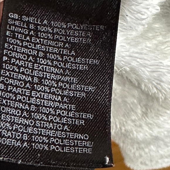 The North Face Ivory White Oso Monkey Fleece Zip Up Hoodie - Picture 6 of 10